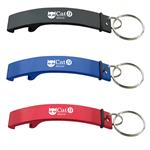 KH2060 Curve Aluminum Bottle Opener With Custom Imprint